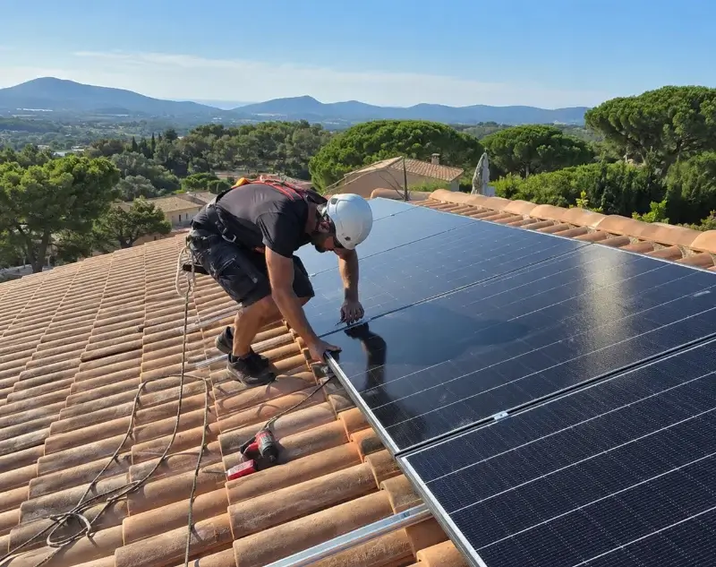 Installateur panneaux solaires Sérent — pose photovoltaïque sur toiture