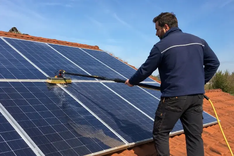 Nettoyage et entretien de panneaux solaires à Sérent